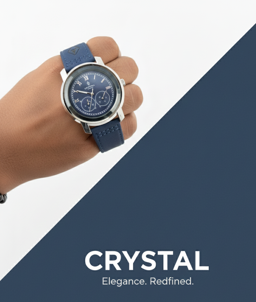 Elegant and Luxurios crystal watch