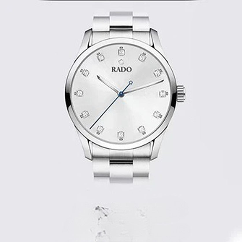 RADO Men’s Formal Wrist Watch With Stainless Steel Chain | Best Quality Rado Watch For Men's - Men's Watches - Wrist Watch For Men